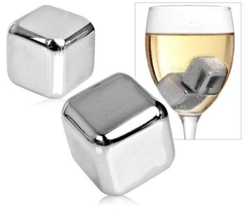 Metalowe kostki do drinków Metalowe kostki do drinków