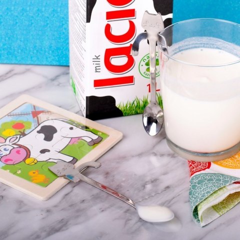 Łyżeczki kotki 2 szt. SREBRNE Łyżeczki kotki 2 szt. SREBRNE