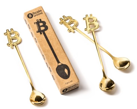 Łyżeczki kryptobogacza 3 szt. BITCOIN Łyżeczki kryptobogacza 3 szt. BITCOIN
