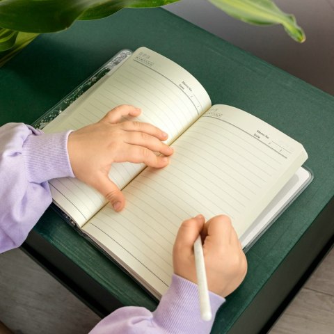 Notes FOLLOW YOUR DREAMS - srebrne cekiny Notes FOLLOW YOUR DREAMS - srebrne cekiny