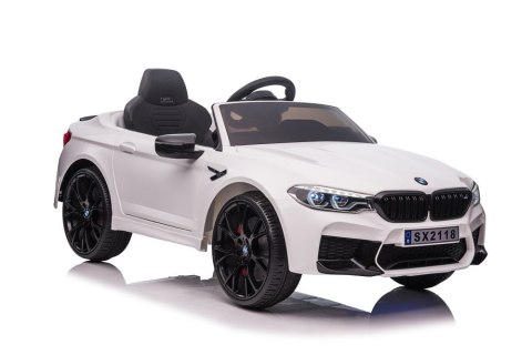 Auto Na Akumulator BMW M5 DRIFT Białe Auto Na Akumulator BMW M5 DRIFT Białe