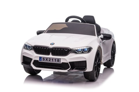 Auto Na Akumulator BMW M5 DRIFT Białe Auto Na Akumulator BMW M5 DRIFT Białe