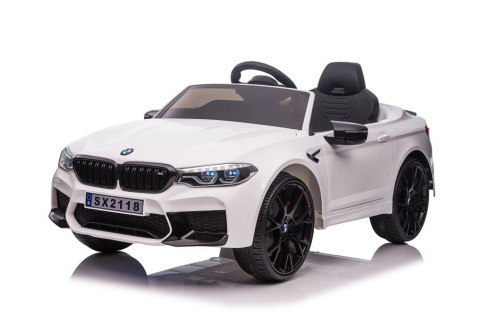 Auto Na Akumulator BMW M5 DRIFT Białe Auto Na Akumulator BMW M5 DRIFT Białe