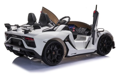 Auto na akumulator Lamborghini Aventador SX2028 Biały Auto na akumulator Lamborghini Aventador SX2028 Biały