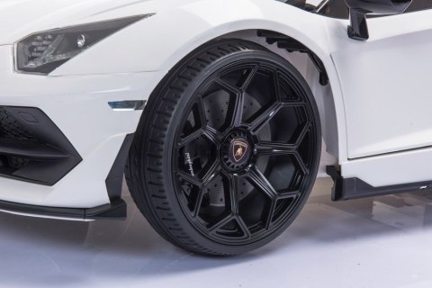 Auto na akumulator Lamborghini Aventador SX2028 Biały Auto na akumulator Lamborghini Aventador SX2028 Biały