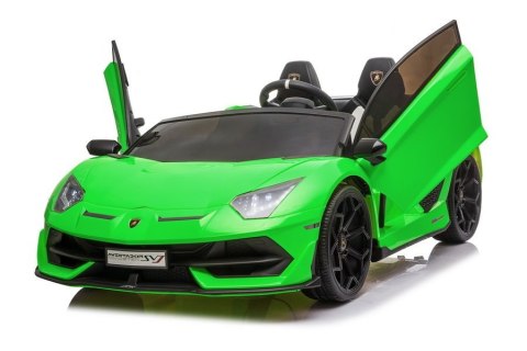 Auto na akumulator Lamborghini Aventador SX2028 Zielony Auto na akumulator Lamborghini Aventador SX2028 Zielony