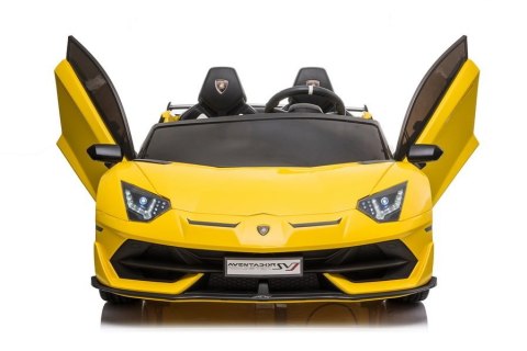 Auto na akumulator Lamborghini Aventador SX2028 Żółty Auto na akumulator Lamborghini Aventador SX2028 Żółty