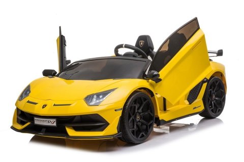 Auto na akumulator Lamborghini Aventador SX2028 Żółty Auto na akumulator Lamborghini Aventador SX2028 Żółty