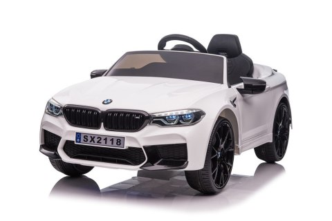Pojazd Na Akumulator BMW M5 Biały Pojazd Na Akumulator BMW M5 Biały
