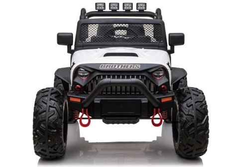 Auto na akumulator Jeep JC666 Biały Auto na akumulator Jeep JC666 Biały