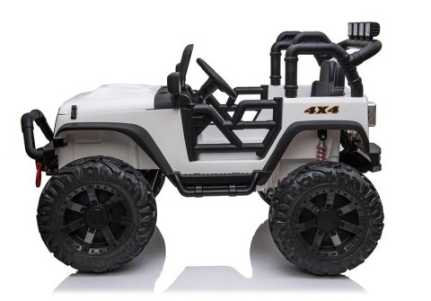 Auto na akumulator Jeep JC666 Biały Auto na akumulator Jeep JC666 Biały