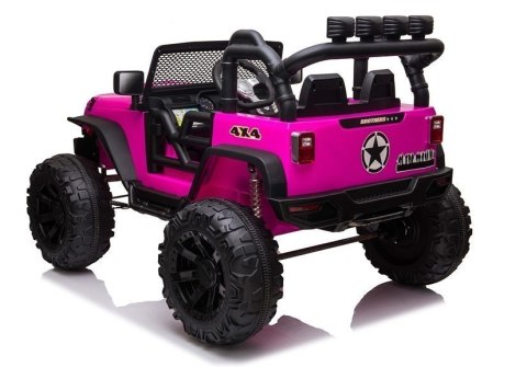 Auto na akumulator Jeep JC666 Różowy Auto na akumulator Jeep JC666 Różowy