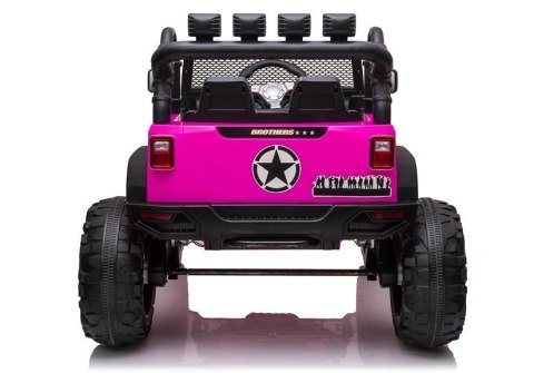 Auto na akumulator Jeep JC666 Różowy Auto na akumulator Jeep JC666 Różowy