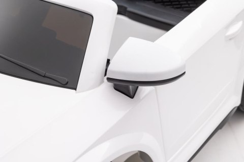 Pojazd Na Akumulator Audi TT RS Białe Pojazd Na Akumulator Audi TT RS Białe