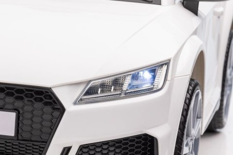 Pojazd Na Akumulator Audi TT RS Białe Pojazd Na Akumulator Audi TT RS Białe