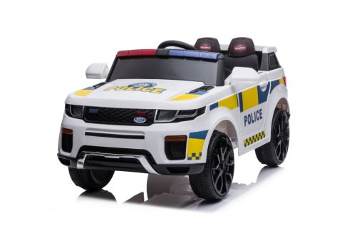 Auto Na Akumulator BBH-021 Policyjne Białe Auto Na Akumulator BBH-021 Policyjne Białe