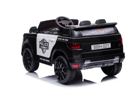 Auto Na Akumulator BBH-021 Policyjne Czarne Auto Na Akumulator BBH-021 Policyjne Czarne