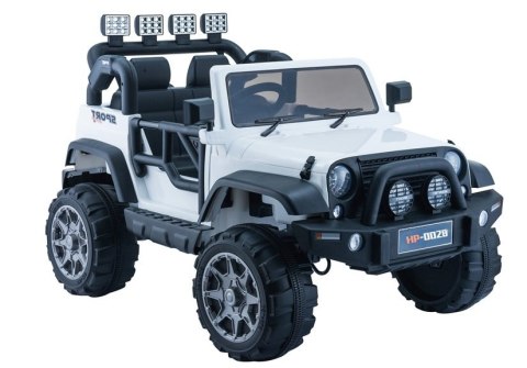 Auto na Akumulator Jeep HP012 Białe Auto na Akumulator Jeep HP012 Białe