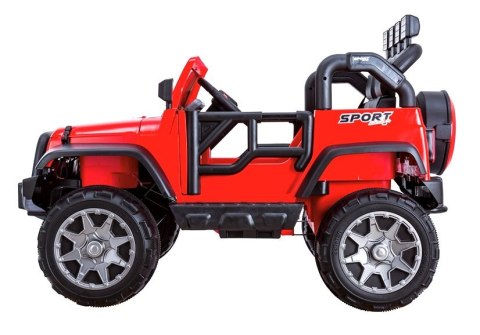 Auto na Akumulator Jeep HP012 Czerwone Auto na Akumulator Jeep HP012 Czerwone